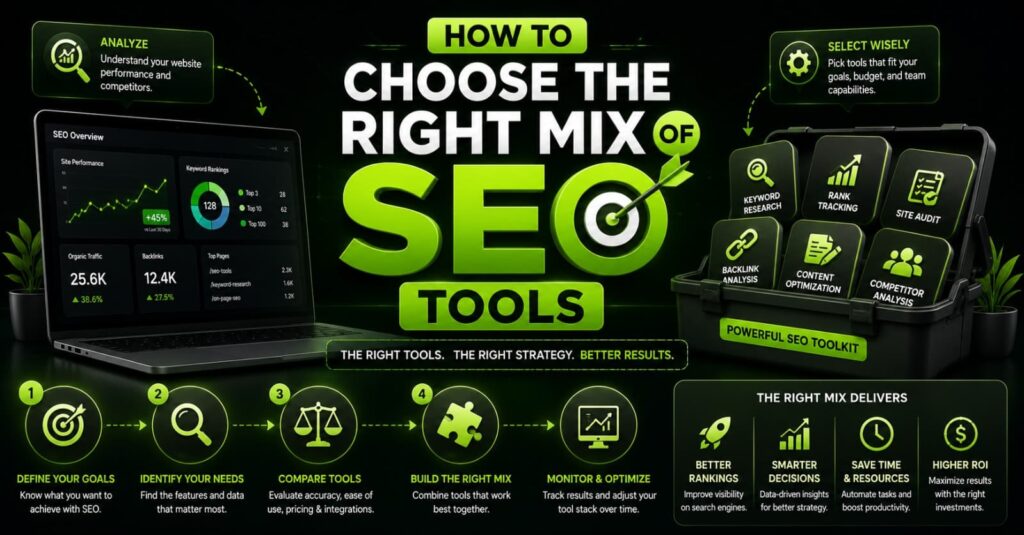How to Choose the Right Mix of SEO Tools